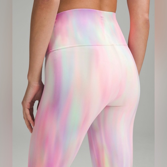 NWT 🍋Lululemon ✨Wunder Under High-Rise‎ Tight 25” Wash Psychedelic Size 8 RARE - Picture 6 of 12